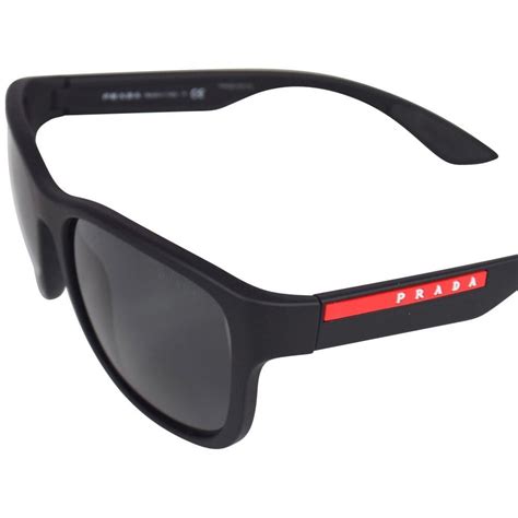 prada black rubberized sunglasses|Prada black sunglasses men.